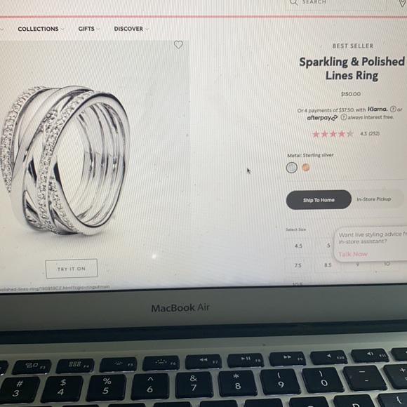 Elegant ring - Picture 2 of 2